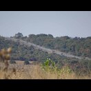 Der entlang der Grenze zwischen Bulgarien und der Türkei verlaufende Grenzzaun